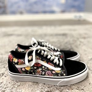 Floral Old Sokol Vans